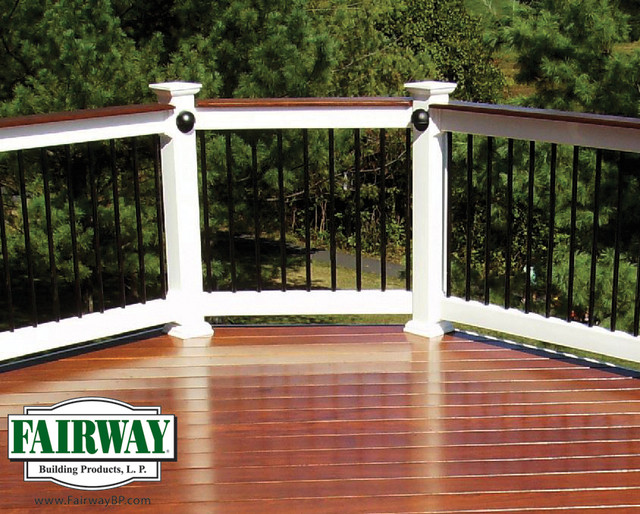 Fairway Vinyl Railing - Traditional - Outdoor Products - other metro ...