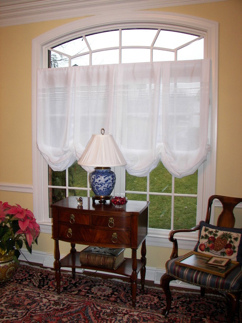 Balloon shades - Traditional - Window Treatments - other metro - by ...