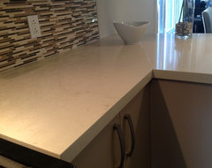 Where to put the seam in my quartz countertop.