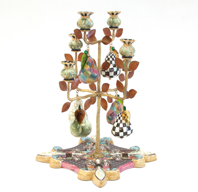 Espalier Candelabra | MacKenzie-Childs - Eclectic - Candleholders ...