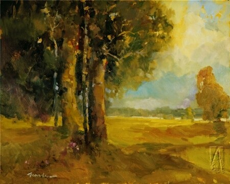 Twin Oaks by Ted Goerschner - Transitional - Artwork - kansas city - by ...