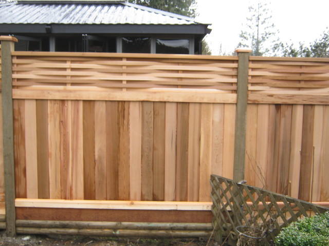 Basket weave lattive top in Maple Ridge - Asian - Home Fencing And ...