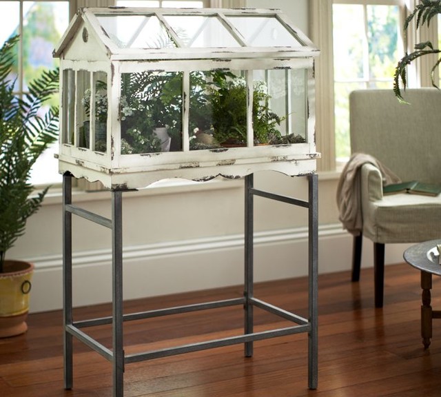 Terrarium Stand - Traditional - Terrariums - by Pottery Barn