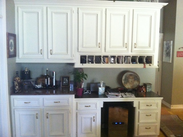 Kitchen Faux Painted Cabinets - Traditional - Kitchen ...