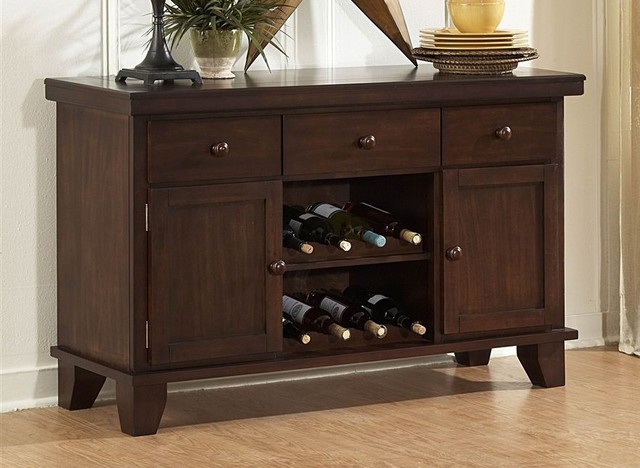 Ameillia Wine Server - Contemporary - Buffets And Sideboards - by ivgStores