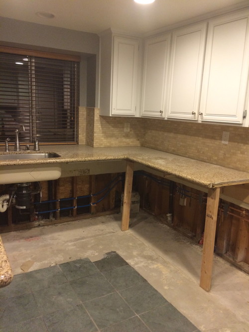 Replacing Kitchen Cabinets Without Removing Countertop