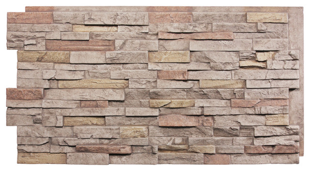 Dry Stack Faux Stone Panels, Sand - Traditional - by FauxPanels®