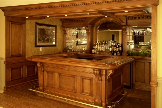 Residential Bars - Traditional - new york - by WL INTERIORS