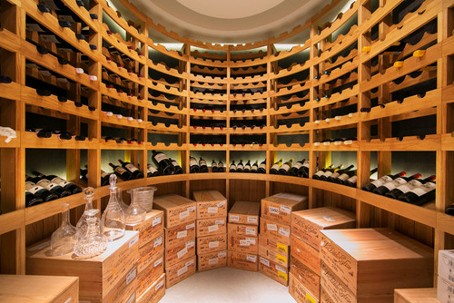 London Style wine cellar
