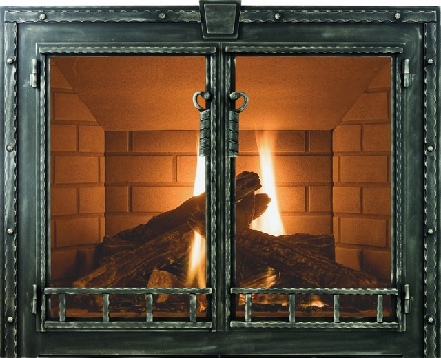 Screen Door: Fireplace Screens With Glass Doors
