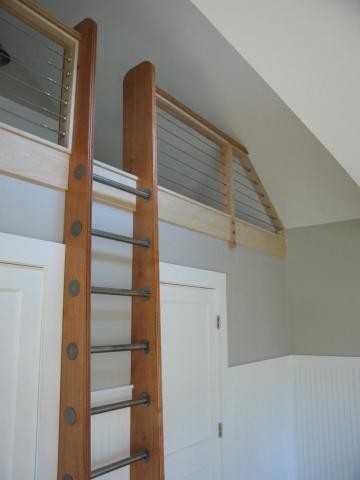 Loft Ladder Ideas - Traditional - other metro - by Grove Park Fine Homes