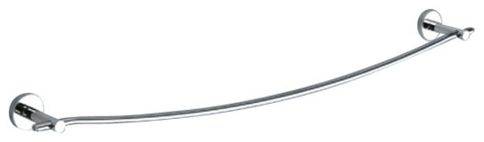 Chrome 24 Inch Curved Towel Bar - Contemporary - Towel Bars And Hooks ...