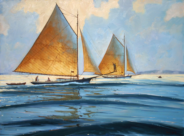 HISTORIC MARITIME paintings by Brad Betts - Contemporary - Artwork ...