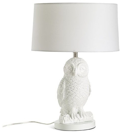 Owl Table Lamp - Eclectic - Table Lamps - by West Elm