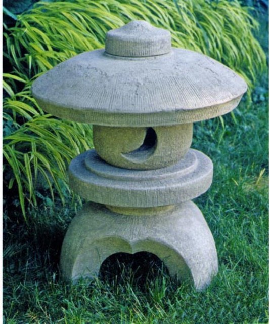 Morris Round Pagoda Garden Statue - OR-36-GS - Contemporary - Garden ...