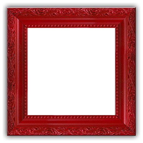 Red Solid Wood Photo, Picture Frame, Red, 10x13 - Traditional - Picture ...
