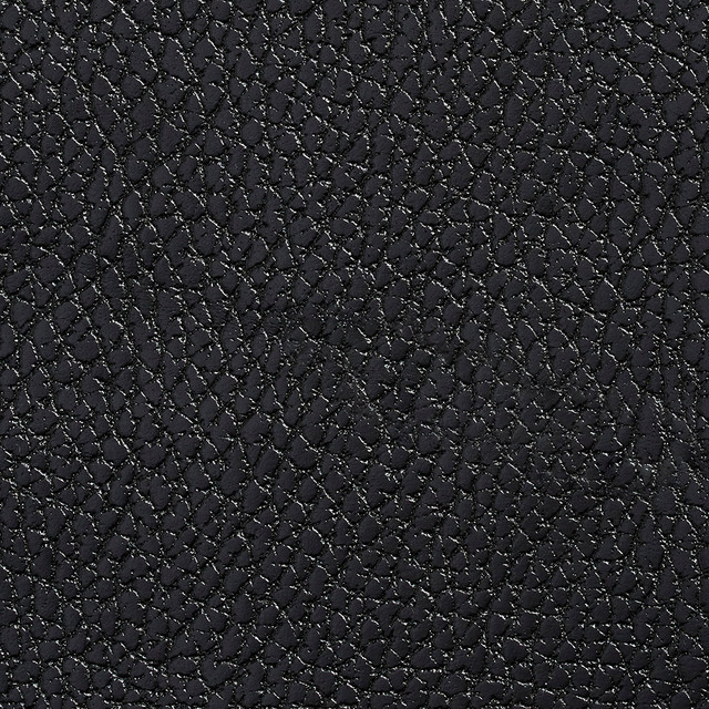 Black Pebbled Breathable Leather Look And Feel Upholstery By The Yard ...