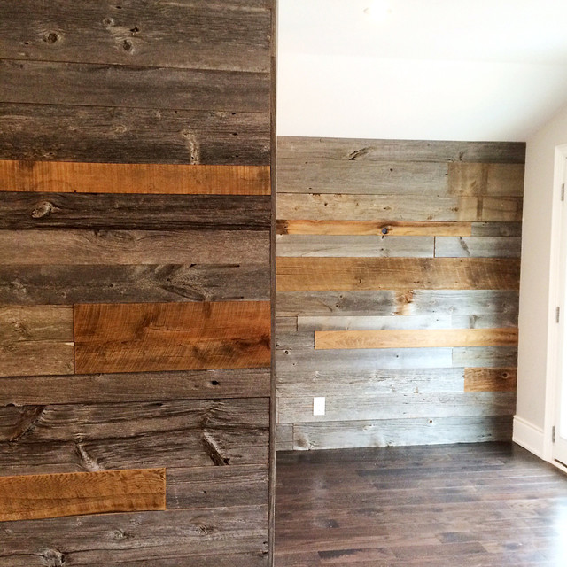 Barn Board Feature Walls - Modern - toronto - by barnboardstore