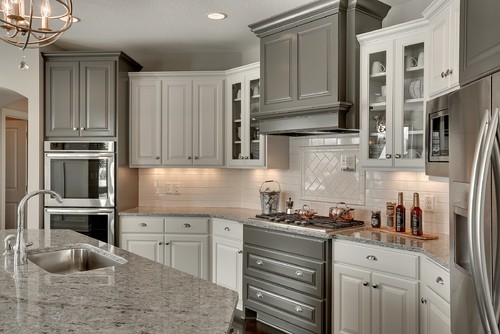 Moon White Granite | Granite Countertops, Granite Slabs - transitional kitchen