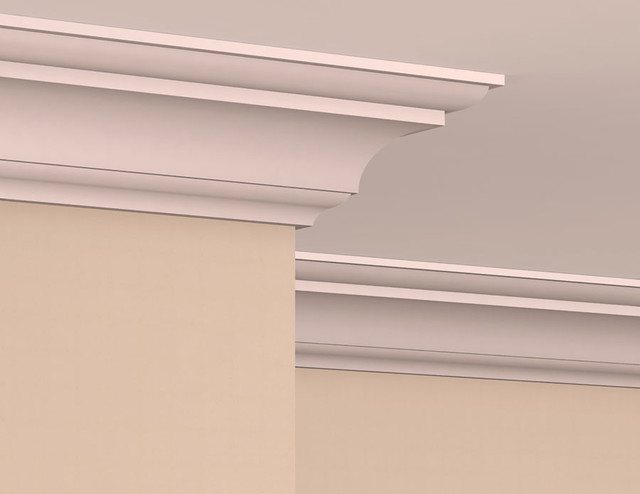 CR1002 - Interior Plaster Crown Moulding - Plaster Moulding, Skirting ...