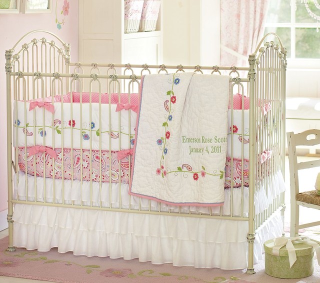 Bratt Decor Venetian Iron Crib - Traditional - Cribs - by Pottery Barn Kids