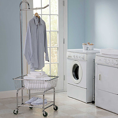 Rolling Laundry Center - Contemporary - Drying Racks - by Improvements ...