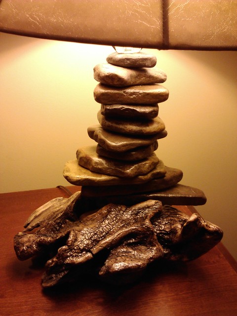 River Rock lamps - Traditional - Table Lamps - other metro - by ...