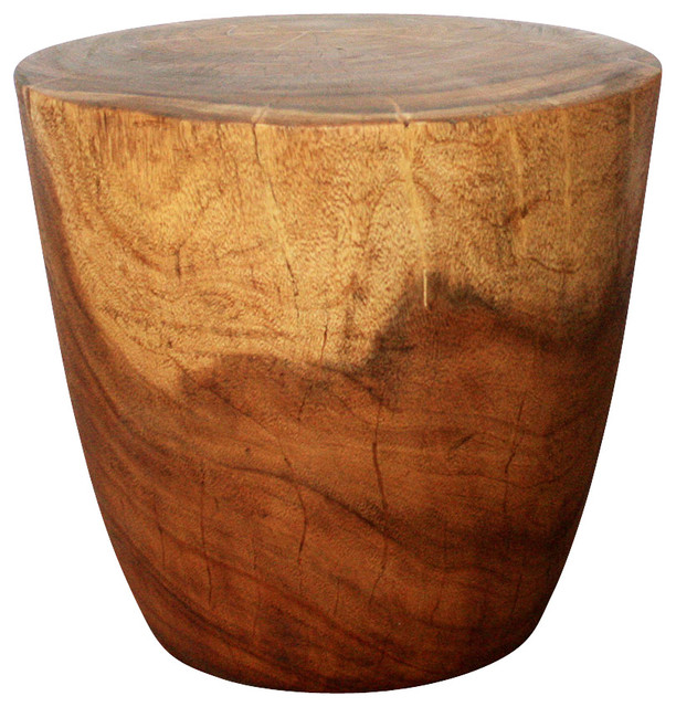 Oval Drum Sustainable Wood 20x18