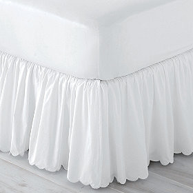 Scalloped Bedskirt - Traditional - Bedskirts - by The Company Store
