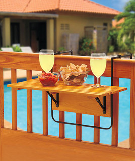 outdoor tray for patio railing