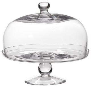 Simplicity Cake Plate With Dome - Traditional - Serveware - by Target