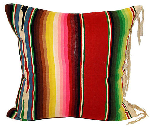 Vintage Serape Pillow - Eclectic - Pillows - by Acapillow Home Furnishings