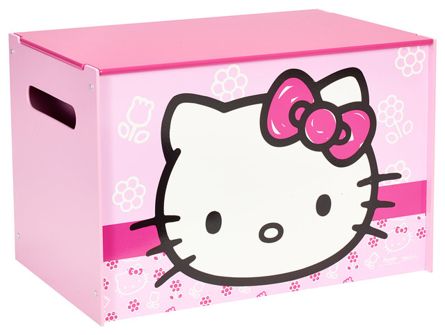 Hello Kitty Toy Box - Contemporary - Kids Storage Benches And Toy Boxes ...