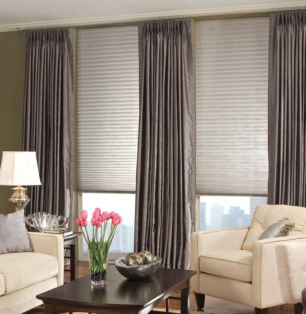 American Blinds Signature Pleated Shades - Contemporary - Cellular ...