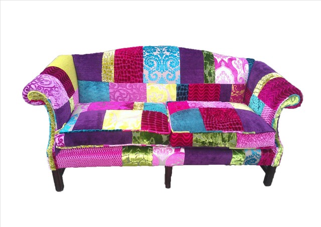 Patchwork Sofa Designers guild Fabric - Eclectic - Sofas - other metro ...