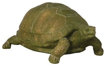 Animals Big Realistic Turtle Statue - Modern - Garden Statues And Yard Art