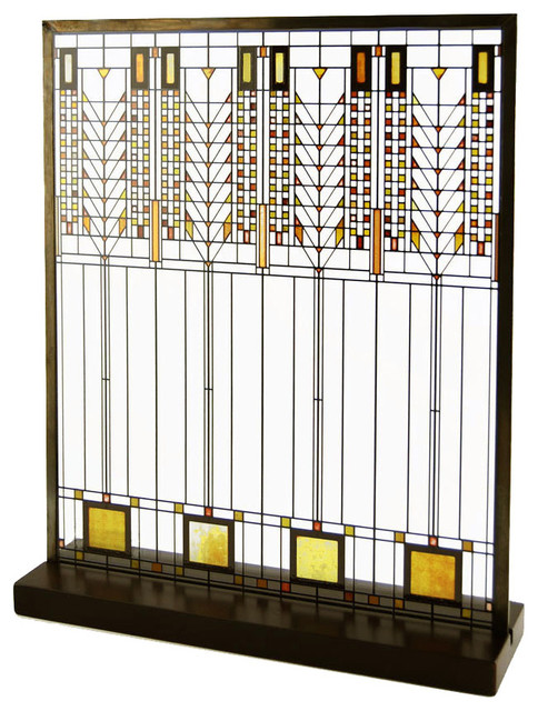 Frank Lloyd Wright Tree of Life Window Stained Glass - Craftsman ...