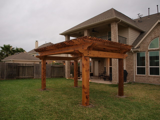 Western Red Cedar Standard - Traditional - Gazebos - houston - by DRI ...