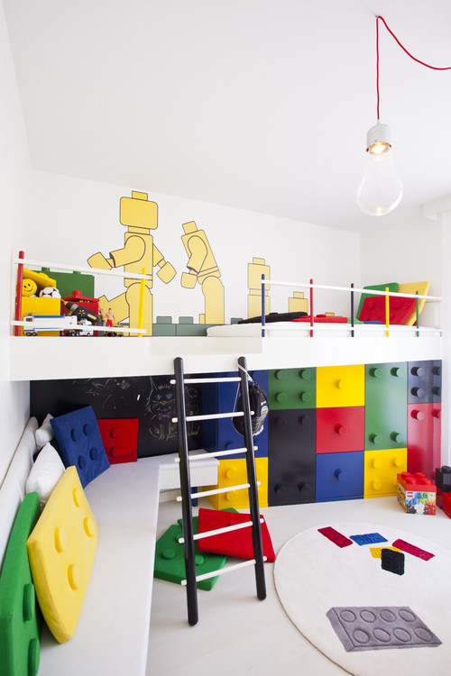 Lego Room Mommo Design, Lego Bunk Bed Ideas