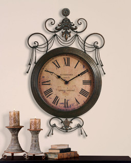 6804 Anamarie, Clock by Uttermost - Modern - Clocks - los angeles - by ...