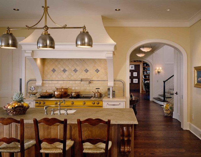 traditional kitchen by Conard Romano Architects