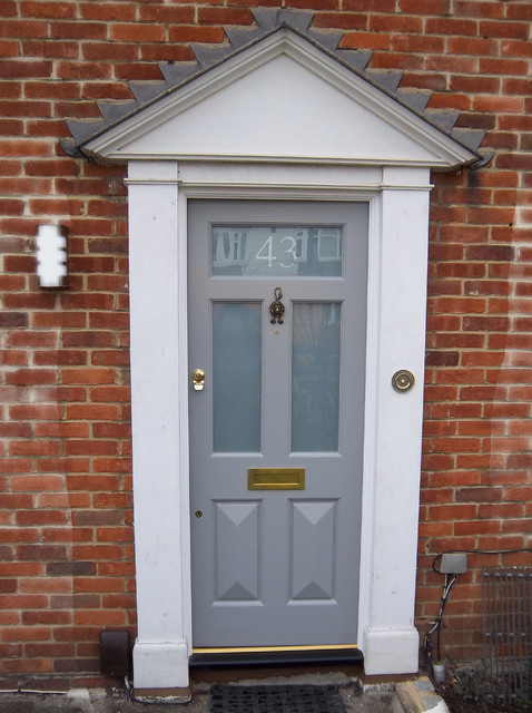 A series of Victorian and Edwardian Front Doors