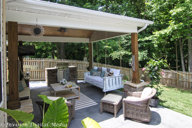 Luxury Outdoor Living - Rustic - charlotte - by Invision ... Luxury Outdoor Living - Rustic - charlotte - by Invision ... on Exclusive Outdoor Living id=65269