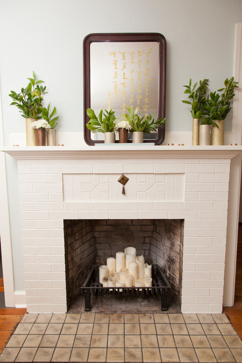 10 Ways To Decorate Your Fireplace In The Summer, Since 