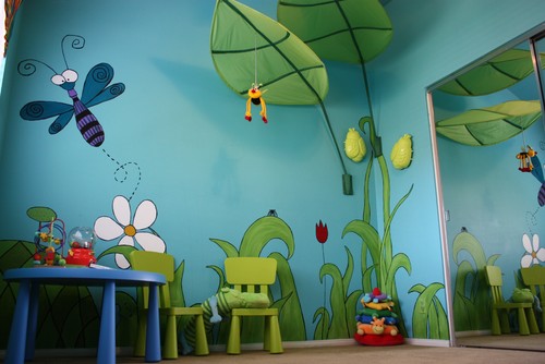 create an outdoor world in your kids bedrooms