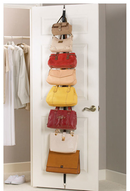 Over the Door Adjustable Purse Racks (Set of 2) - Closet Organizers ...