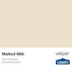 Valspar Paint - Color Chip - Malted Milk