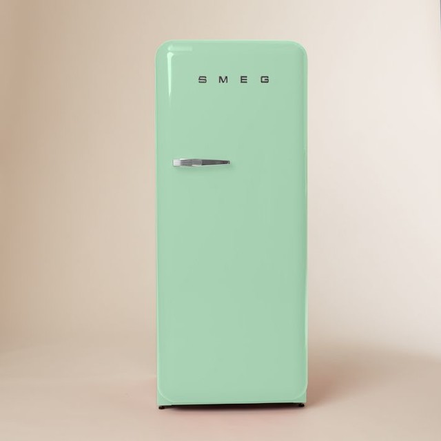 Smeg Refrigerator, Pastel Green - Modern - Refrigerators - by West Elm