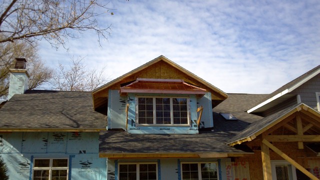 Custom Bay and Bow Window Copper Roof - Traditional - Exterior ...