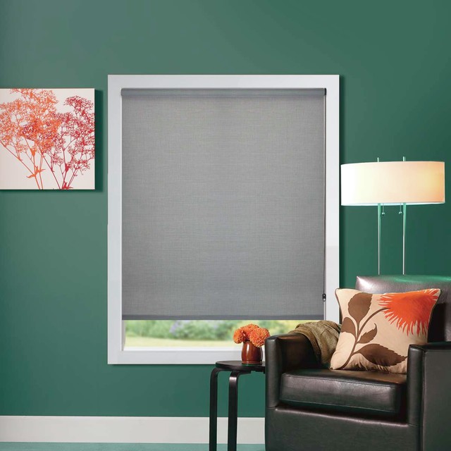 Bali Essentials Solar Roller Shades - Contemporary - Cellular Shades ...